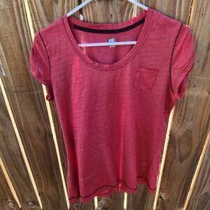 SB Active Stripe Short Sleeve Top Women's Medium